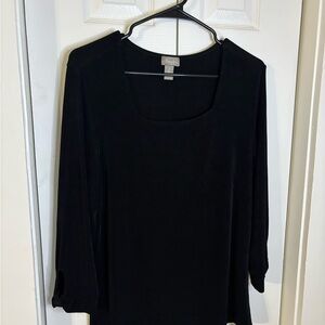 Chico's Black Blouse